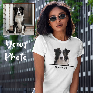 Süße einfache benutzerdefinierte Tierporträt-Gesch T-Shirt