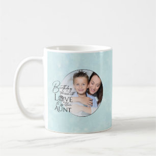 Süße einfache Geschenke für Tanten   Benutzerdefin Kaffeetasse