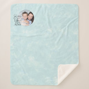 Süße einfache Geschenke für Tanten Benutzerdefin Sherpadecke