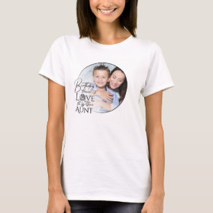 Süße einfache Geschenke für Tanten Benutzerdefin T-Shirt