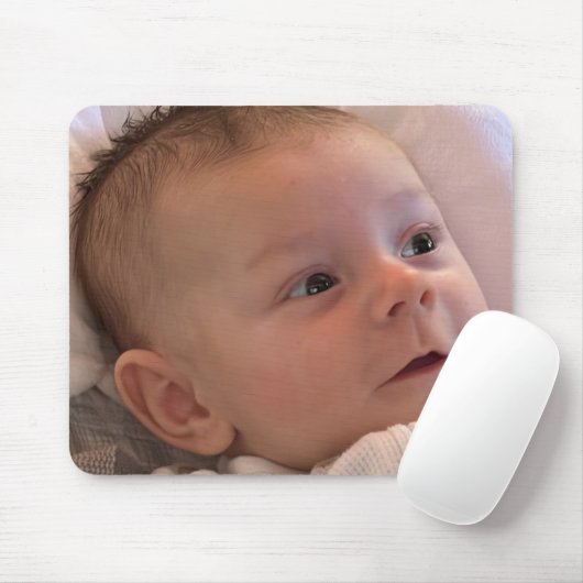Süße Eins 1 Foto Personalisiert Mousepad (Mit Mouse)