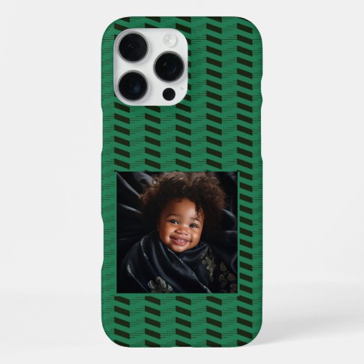 Süße einzigartige Geschenke Fischgrätenmuster iPhone Hülle (Rückseite)