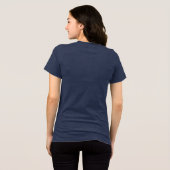 Süße Eis-Emotionen-Stack-Design Tri-Blend Shirt (Rückseite voll)