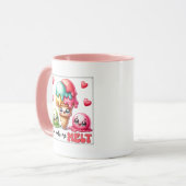 Süße Eis-Liebenswert-Wort-Kunst Tasse (Vorderseite Links)