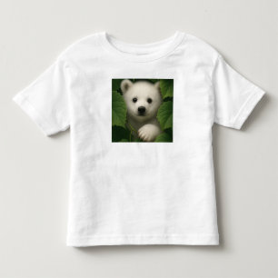 „Süße Eisbär-Kinder-T-Shirts – Wintertier-Tee Kleinkind T-shirt