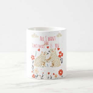 Süße Eisbären Weihnachtstasse Kaffeetasse