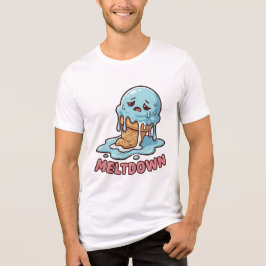 Süße Eiscreme-Pun-Wortspiel für geistigen Zusammen Tri-Blend Shirt