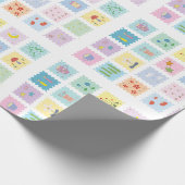 Süße Elemente umhüllen Papier Geschenkpapier (Ecke)