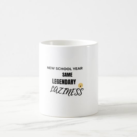 Süße Emoji-Schultasse Kaffeetasse (Mittel)