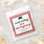 Süße Endung zu einem neuen Beginnenden Abschluss G Geschenktütchen (Ausgeschnitten)