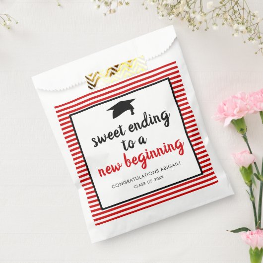 Süße Endung zu einem neuen Beginnenden Abschluss G Geschenktütchen (Versiegelt)