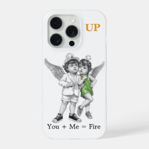 Süße Engel Cherubs iPhone-Hülle – Himmelshandy-Hül iPhone 15 Pro Hülle