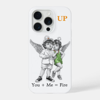 Süße Engel Cherubs iPhone-Hülle – Himmelshandy-Hül iPhone 15 Pro Hülle