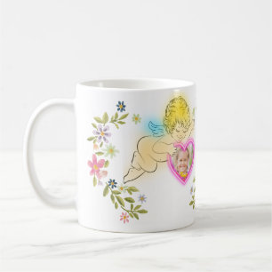 Süße Engel-Foto-Tasse Kaffeetasse