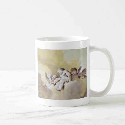 Süße Engel im Himmel Kaffeetasse (Rechts)