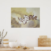 Süße Engel im Himmel Poster (Küche)