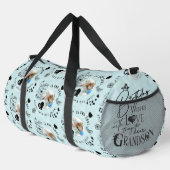 Süße Enkel-Foto-Geschenke Duffle Bag (Rechte Ecke)