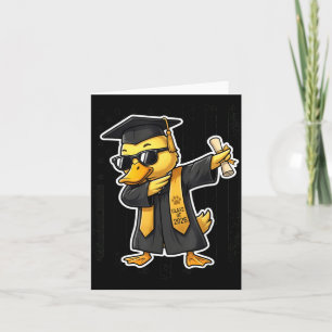 Süße Ente Abitur 2026 Lustige Ente Abschluss Senio Karte