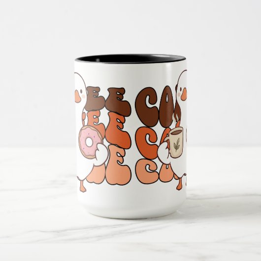 Süße Ente Kaffee oder Tee Tasse (Zentrum)