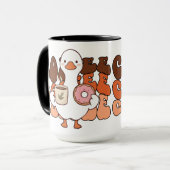 Süße Ente Kaffee oder Tee  Tasse (Vorderseite Links)