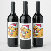 Süße Ente Sekt oder Weinlabels Weinetikett (Flaschen)