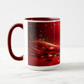 Süße Enten-Weihnachts-Feiertags-Tasse Tasse (Links)