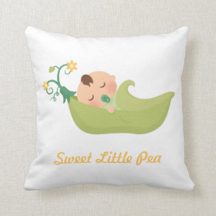 Süße Erbse in einer Schote Baby Jungen Zimmer Deko Kissen
