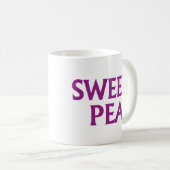 Süße Erbse Kaffeetasse (VorderseiteRechts)