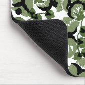 Süße Erbse (Olive) Fine Art Mousepad (Ecke)