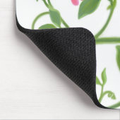 Süße Erbsen-Blumen-Rebe Mousepad (Ecke)