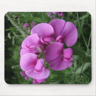 Süße Erbsen-Mausunterlage Mousepad