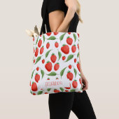 Süße Erdbeer-Muster-Eco-Tasche Tasche (Von Nahem)