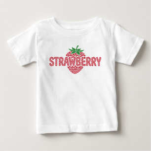 Süße Erdbeerbaby-Style Baby T-shirt