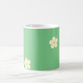 Süße Erdbeere Blumen Kaffeetasse. Kaffeetasse (Mittel)