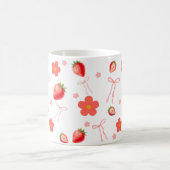 Süße Erdbeere Kaffeetasse (Mittel)