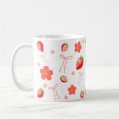 Süße Erdbeere Kaffeetasse (Links)
