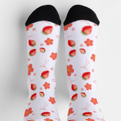 Süße Erdbeere Socken (Oben)
