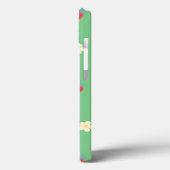 Süße Erdbeeren Blumen Handyhülle. Case-Mate iPhone Hülle (Rückseite / Links)