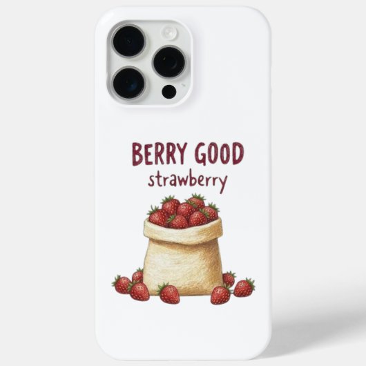 Süße Erdbeeren Gute Erdbeeren Pun iPhone-Hülle Case-Mate iPhone Hülle (Rückseite)
