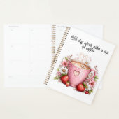 Süße Erdbeeren-Kaffee-Planer-Design Planer (Anzeige)