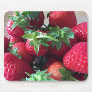 Süße Erdbeeren Mousepad