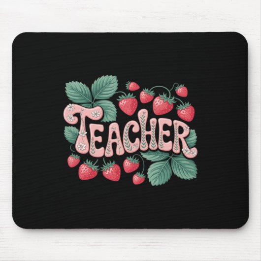 Süße Erdbehr-Lehrerin Mousepad (Vorne)
