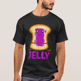 Süße Erdnussbutter- und Gelee-Pb+j-Passende Kostüm T-Shirt