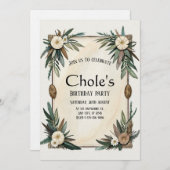 Süße Erinnerungen baumeln Einladung (Vorne/Hinten)