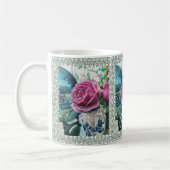 Süße Erinnerungen im Morgenlicht gebadet - Kaffeetasse (Links)