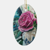 Süße Erinnerungen im Morgenlicht gebadet - Keramik Ornament (Rechts)