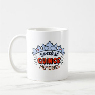 Süße Erinnerungen verzaubern Quinceañera Kaffeetasse