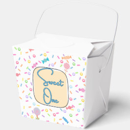Süße erste Geburtstagsfeier-Geschenkbox Geschenkschachtel