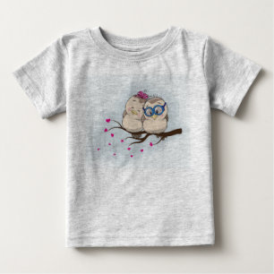 Süße Eule als Geschenk für Jungen Mädchen Baby T-shirt