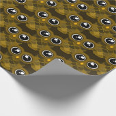 Süße Eule Geschenkpapier (Ecke)